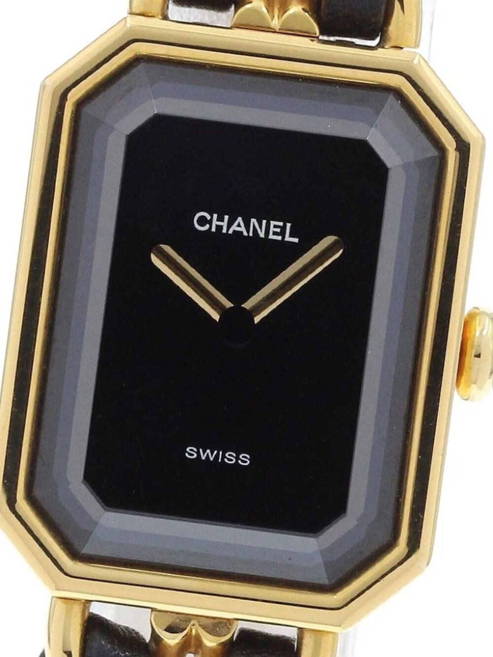 CHANEL Premiere M H0001 black Dial Quartz Ladies Watch